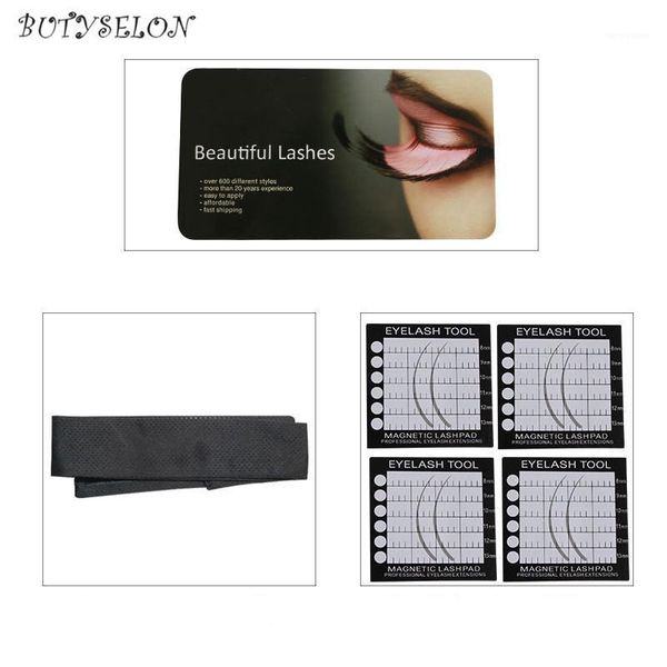 

professional eyelash extension supplies, a magnetic lash pad headband with 4 pads beauty makeup tools1