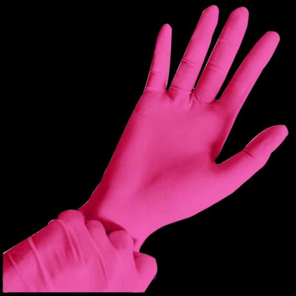 

disposable latex gloves kitchen/work/rubber/garden profession protect 100 pcs