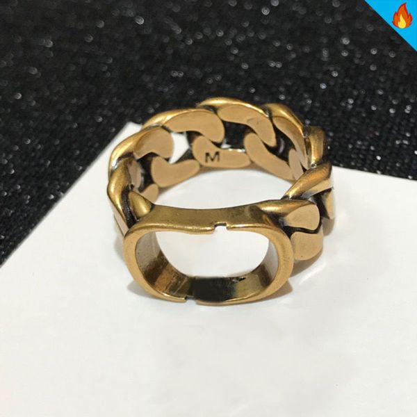 

fashion gold rings for women luxury womens ring love lady designer bague jewelry stainless steel letter engagement present gift tide, Silver