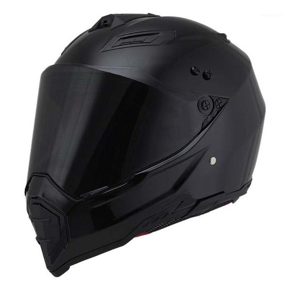 

motorcycle full face helmet dual sport off road dirt bike atv d.o.t certified1