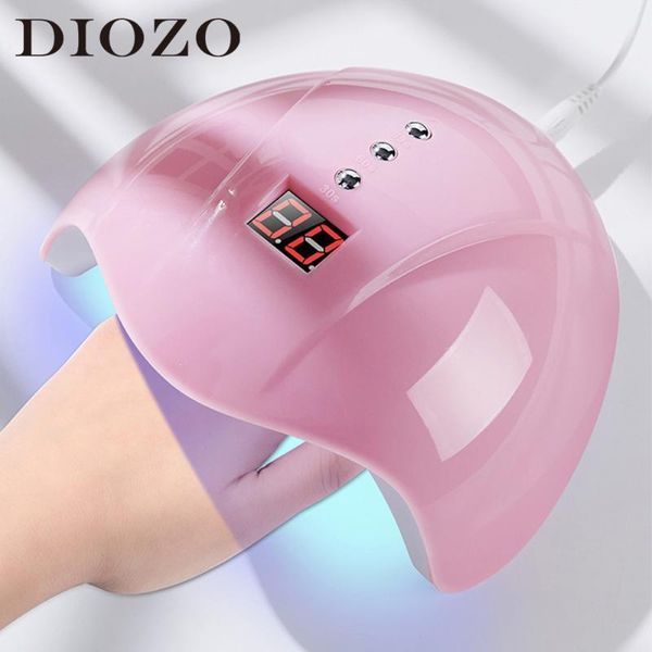 

nail lamp uv led dryer for manicure 30/60/99s timer 12leds double source light drying lamps all gel dryers1