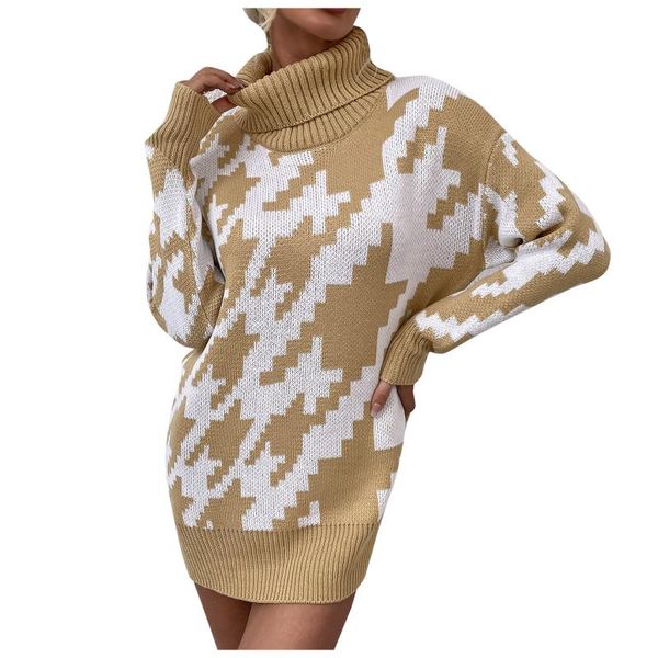 

women's sweaters sweater autumn winter warm turtlenecks casual loose oversized lady knitted pullover pull femme#8, White;black