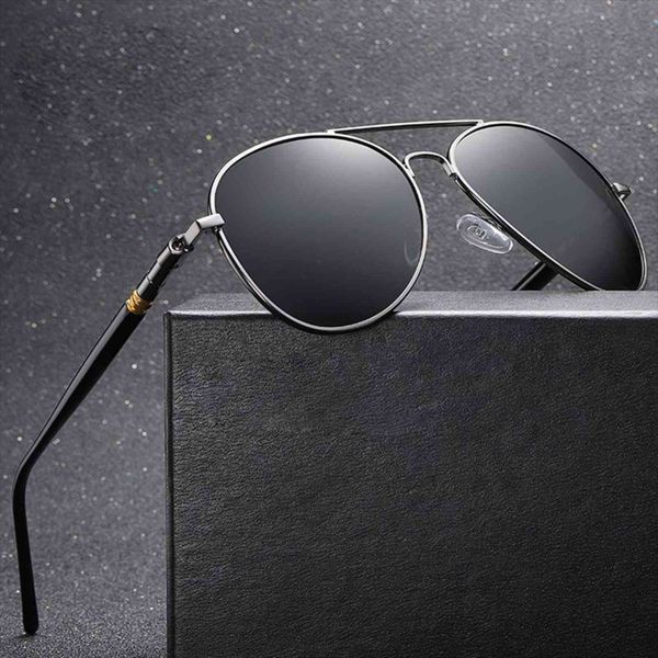 

classic polarized sunglasses men driving pilot sun glasses brand designer male vintage black for man women uv400, White;black