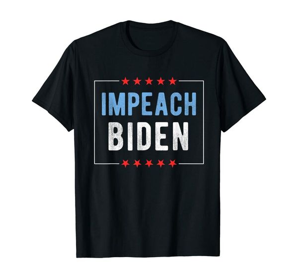 

impeach biden - remove joe biden from office t-shirt size s-5xl, White;black
