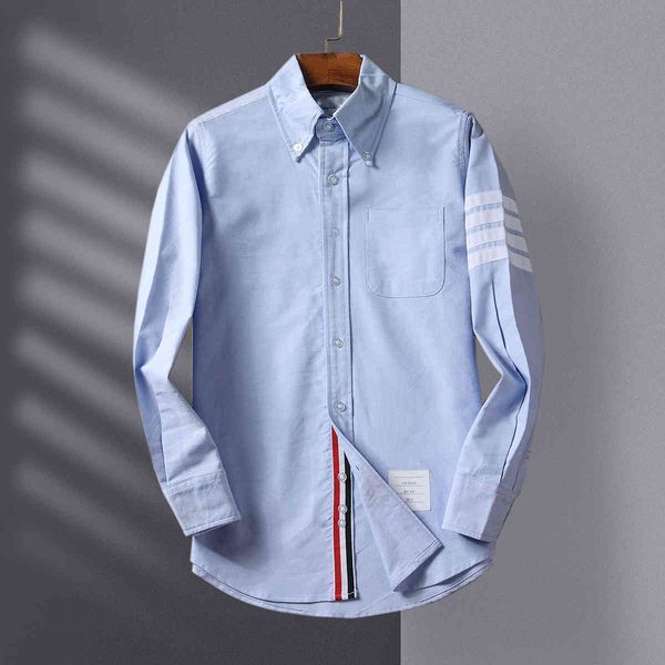 

design clothing long sleeve men's cotton solid color couple oxford spinning korean fashion youth leisure shirt coat, White;black