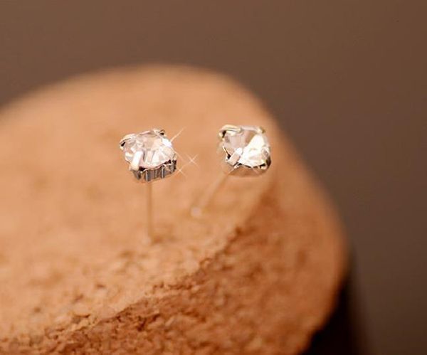 

simple temperament square earrings shiny diamond earrings jewelry 8ixz, Golden