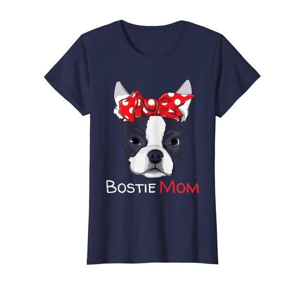 

Boston Terrier Mom Bostie Women Girls T-Shirt, Mainly pictures