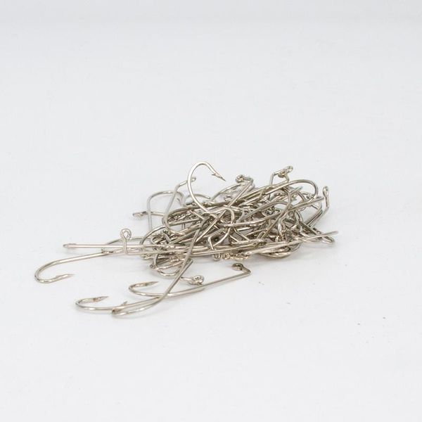 

50pcs per set fishing soft worm hooks high carbon steel wide super lock fishhooks lure jerk bait tackle carp