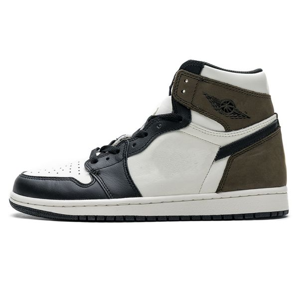 

(boxed) jumpman 1 shoes women's dark mocha gs casual