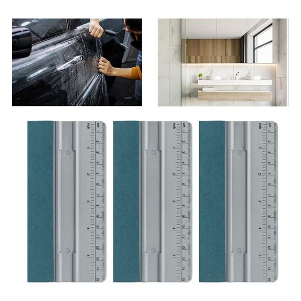 

car sponge 3 pack vinyl packaging film scale suede scraper carbon fiber winding tool automotive parts window tinting