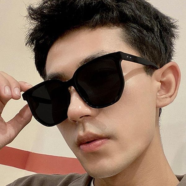 

outdoor eyewear 2021 korean gm big frame sunglasses women man oversize sun glasse for female uv400 beach shades mirror goggles
