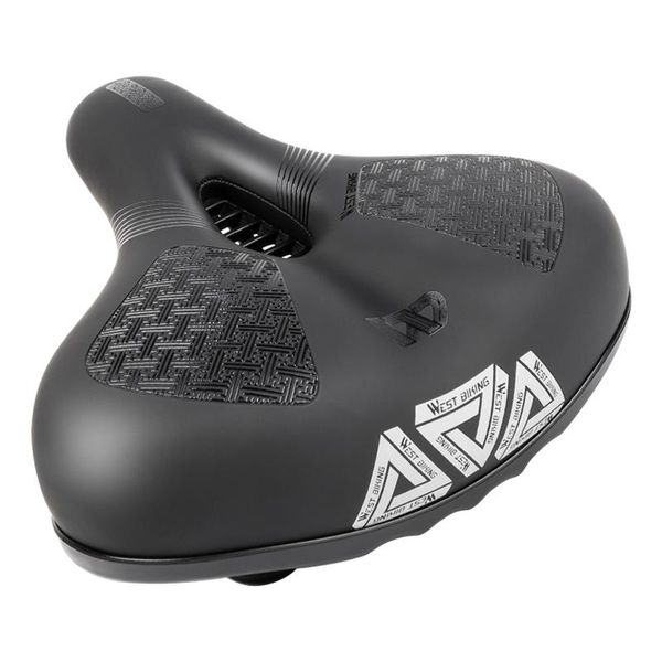 

absorption memory foam night riding universal fit hollowed waterproof thickened bike seat bicycle saddle soft reflective saddles