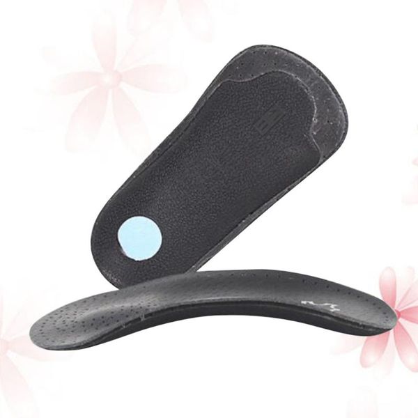 

elbow & knee pads 1 pair arch support insoles invisible flatfoot shoe non-slip half yard for and men size 35-36 black, Black;gray