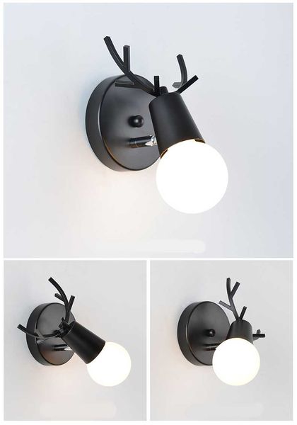 

wall lamp macaron antler light morden