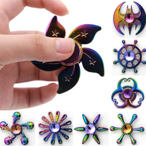 

tip of the finger toy kids fidget toys dazzling 43 styles party favor about 6cm zinc alloy stress reliever sensory toys fast send ld61704