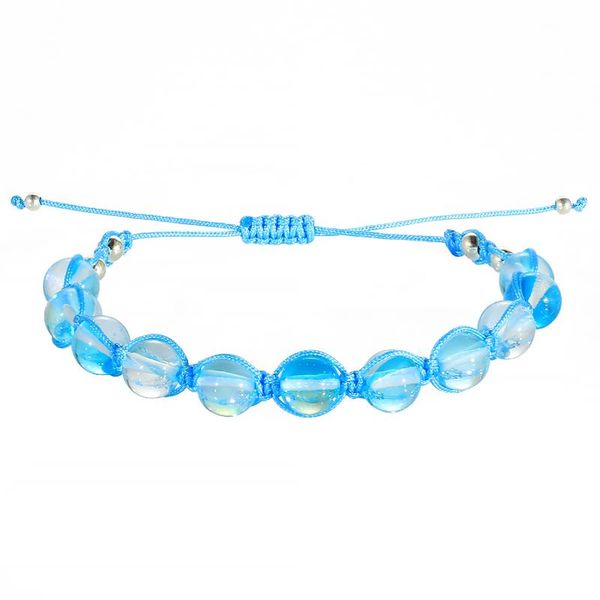 

beaded, strands kelitch 2021 clear crystal bracelet solid color handmade fashion strand bracelets for women gift jewelry, Black