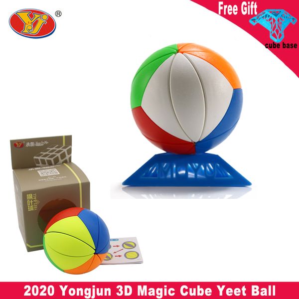 

Yongjun 3D Magic Cube Speed Yj Yeet Ball Cube Learning Educational Toy for Children Office Anti Stress Round Shape Cubo Magico