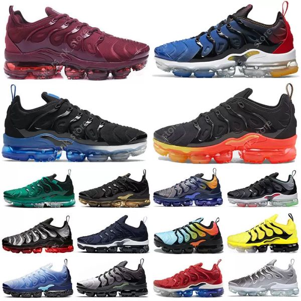 

fresh tn plus mens running shoes black royal blue atlanta light bone metallic gold hyper violet lemon lime wine women sports outdoor trainer