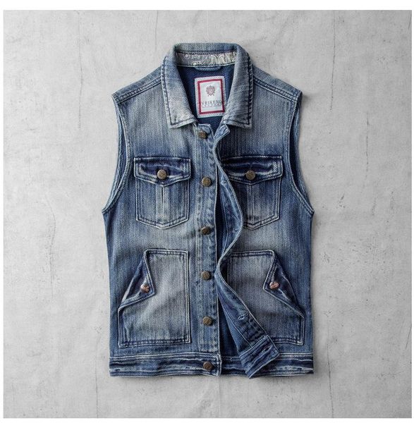 

men's vests mens denim vest spring summer trend korean handsome sleeveless jeans jacket personality casual cowboy waistcoat high qualit, Black;white