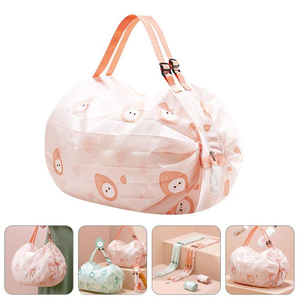 

storage bags 1pc creative folding bag shopping portable large capacity