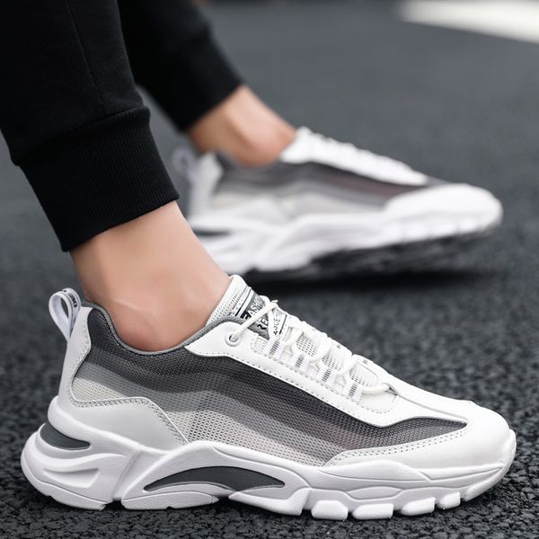 

wholesale 2021 running shoes men women sports breathable white black outdoor fashion dad shoe sneakers size 39-44 wy14-f119