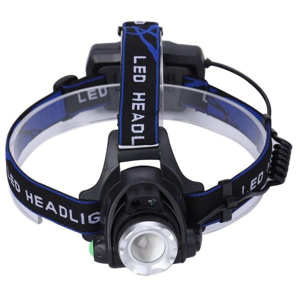 

rechargeable t6 long-range zoom head lamp miner fishing searchlight portable light work led lanterns