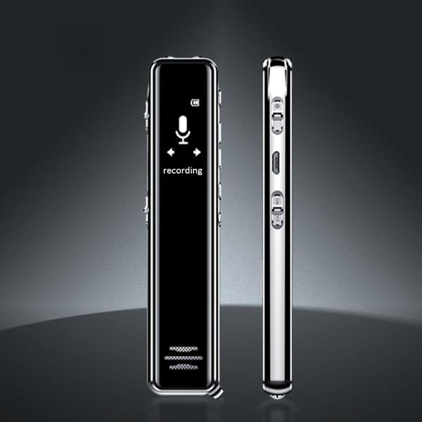 

digital voice recorder mini audio pen activated recording conference hidden