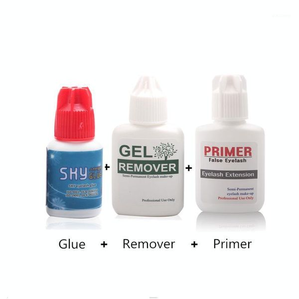 

eyelash extension primer glue and remover for grafting false use1