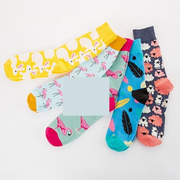 

qhmy colorful and wo mid hosiery high moisture socks easter egg series sports color men's and women's high humidity sosocks, Black;white