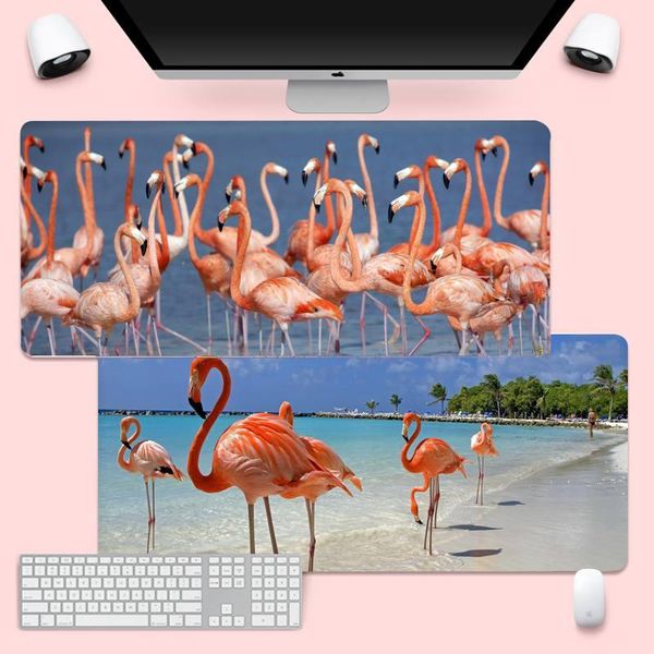 

mouse pads & wrist rests flamingo lapgaming mice mousepad xl large gamer soft keyboard pc desk mat takuo anti-slip comfort pad
