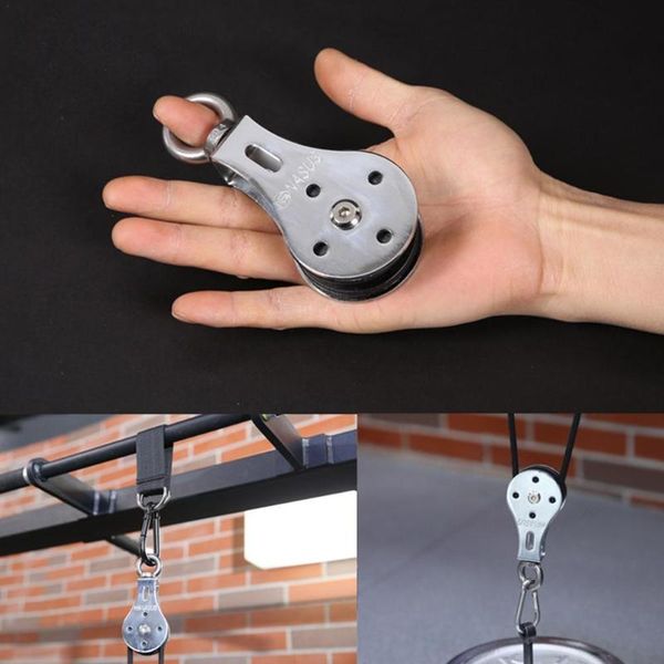 

fitness pulley hanging wheel mute 300kg load-bearing traction silent fixed d9g4 accessories