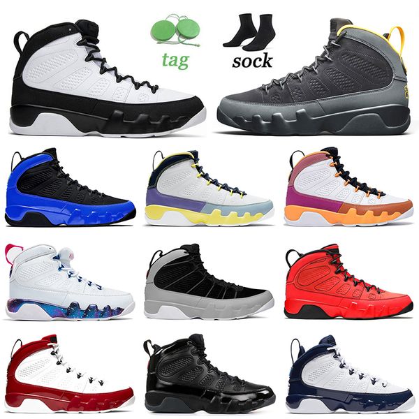 

jumpman 9 9s mens basketball shoes og sneakers space jam university gold blue change the world particle grey motorboat jones bred unc traine