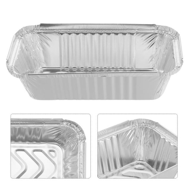 

gift wrap 25pcs disposable foil pans safety tin barbecue box chic container