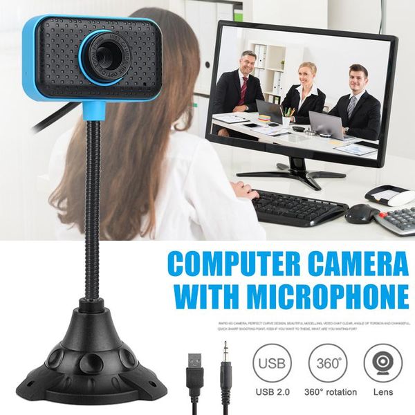 

webcams digital external webcam camera usb connect driverless pc accessories nd998