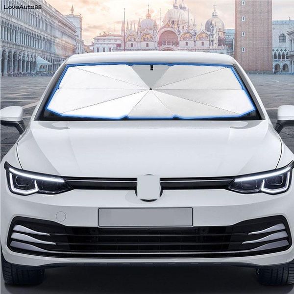 

car sunshade for tucson nx4 2021 2022 interior front window cover uv protector foldable umbrella windshield
