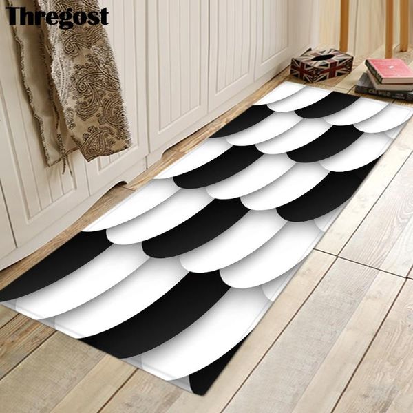 

cushion/decorative pillow thregost printed kitchen mat anti slip absorbent doormat nordic rug microfiber floor mats 3d rugs