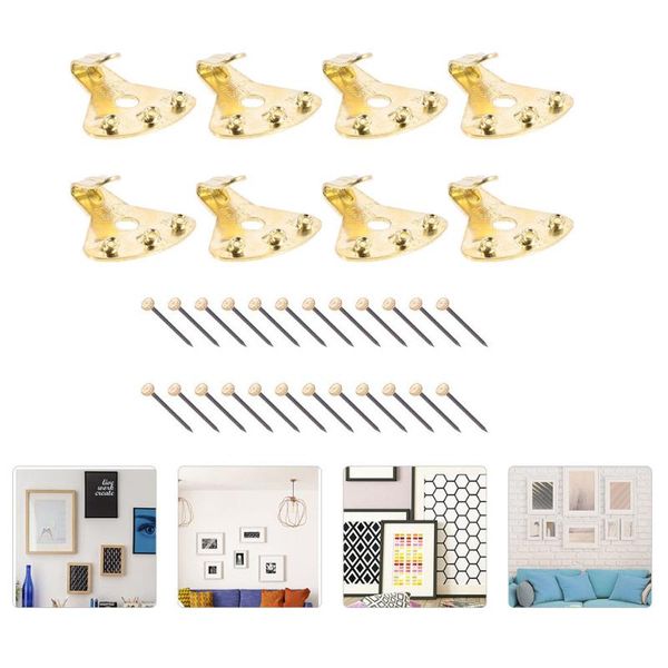 

sets picture hooks with nails hanging kit heavy duty po hangers & rails