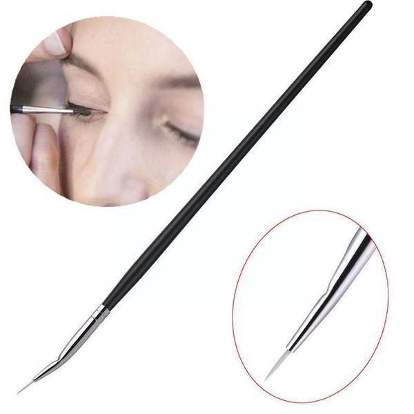 

makeup brushes 1pcs professional bent angled eyeliner brush eye eyebrow tools cosmetic line i9d1