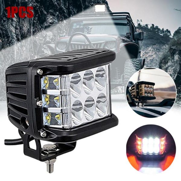

working light led work bar 12-80v offroad 12led 45w 121degree car spotlight side shooter pods combo lamp