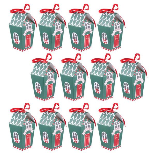 

gift wrap 20pcs christmas bag candy holder storage box cookie boxes
