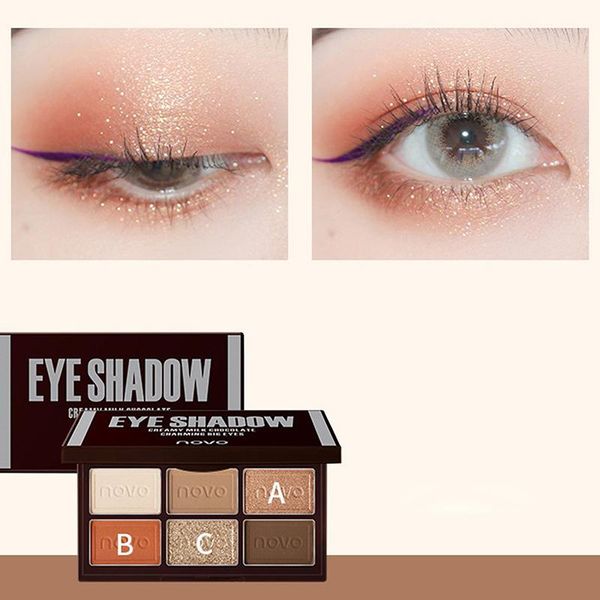 

eye shadow chocolate eyeshadow palette powder is exquisite waterproof sweat-proof no smudging easy to apply makeup girl tool