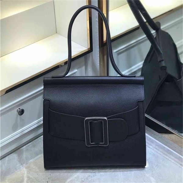 

women luxurys designers bags 2021 boyy karl 24 large buckle cow leather commuting cross portable designer handbag handbags totes crossbody b