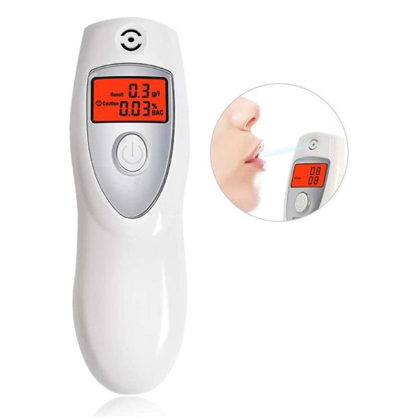

breathalyzer with audible alert portable alcohol tester lcd screen for drivers or home use analyzer alcoholism test