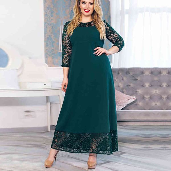 

casual dresses icclek 7xl 6xl 5xl women lace plus size clothing elegant party maxi vestidos wedding evening jpm3, Black;gray