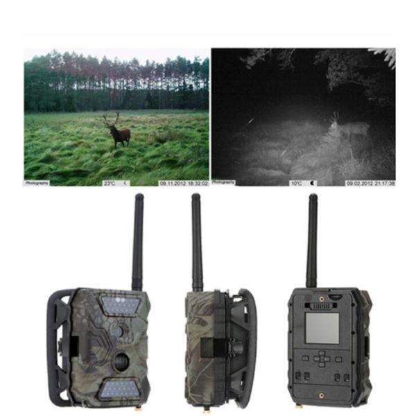 

hunting camera trail hunt game recorder 12mp hd imaging ir led light day & night available forest scouting wildlife cameras