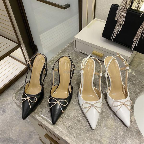 

dress shoes women rhinestones butterfly-knot pumps high heels shoe sandal for 2021, Black