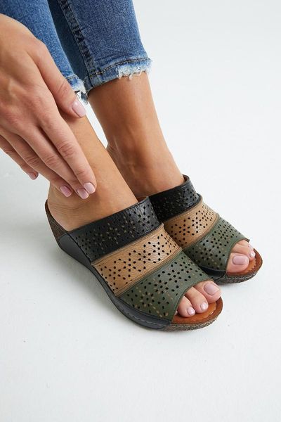 

sandals 21981905 women's wedges black