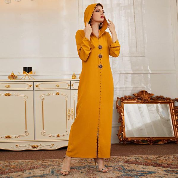 

ethnic clothing eid mubarak abaya dubai moroccan kaftan muslim caftan marocain abayas for women turkish dresses islam djellaba femme, Red