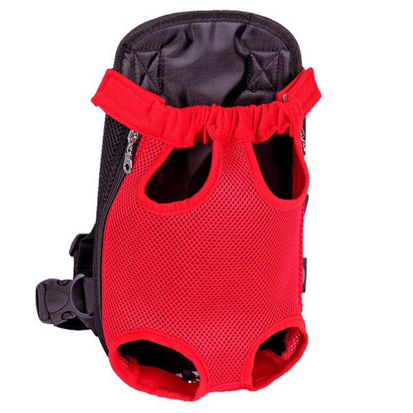 

fashion out carrying backpack double shoulder chest back pet four legged bag