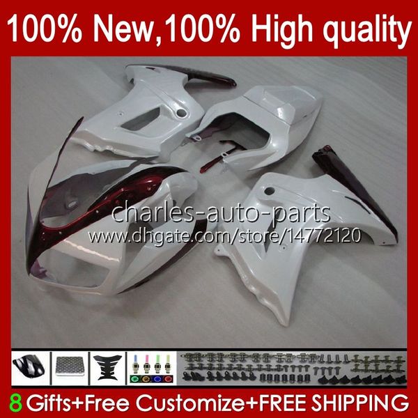 Corpo Per SUZUKI SV1000S SV650S SV-1000 03-13 30No.19 SV1000 SV650 SV 1000 650 S 650S 1000S 03 04 05 06 07 08 SV-650 2003 2009 2010 2011 2012 Carene OEM 2013 bianco perla